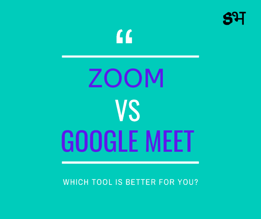 Zoom Vs Google Meet